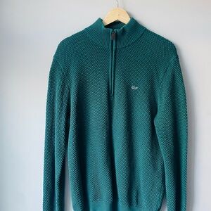 Vineyard Vines Half-Zip Cotton Sweater